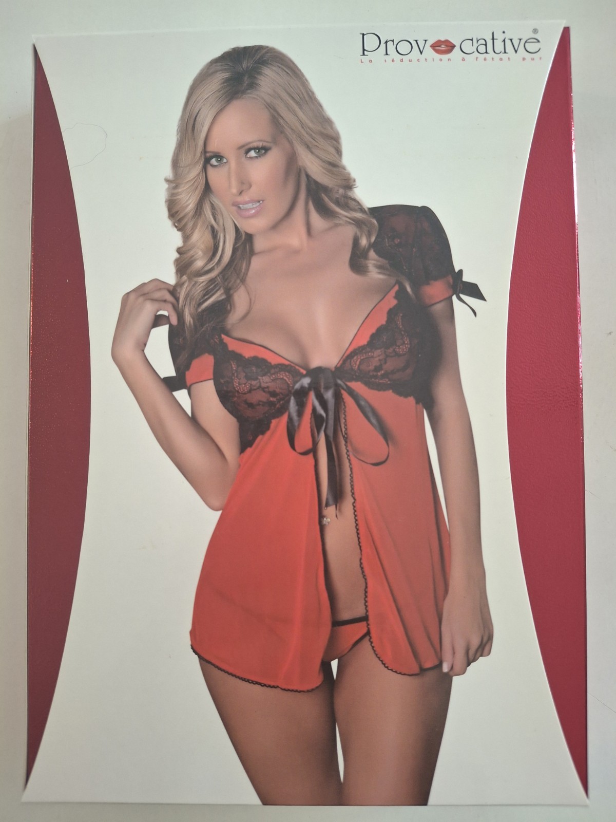 NEUVE - Flamenco Night Babydoll by Provocative - Taille Unique S/M - Ensemble de