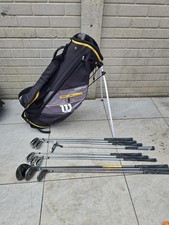  Wilson Ultra Blk  Golf Clubs Set . R Flex . Please Read 