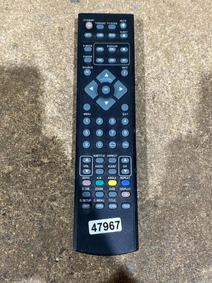 Schwarze Fernbedienung kabellos Handheld kompakt batteriebetrieben für Logik LED TV