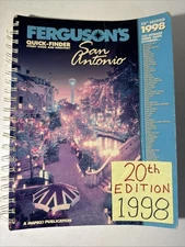 San Antonio Texas Street Guide Ferguson Map MAPSCO Bexar County TX Road Atlas