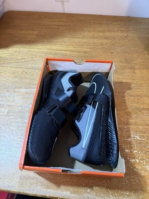 Men's Size 10-Nike Romaleos 4 Weightlifting Shoes Black/White