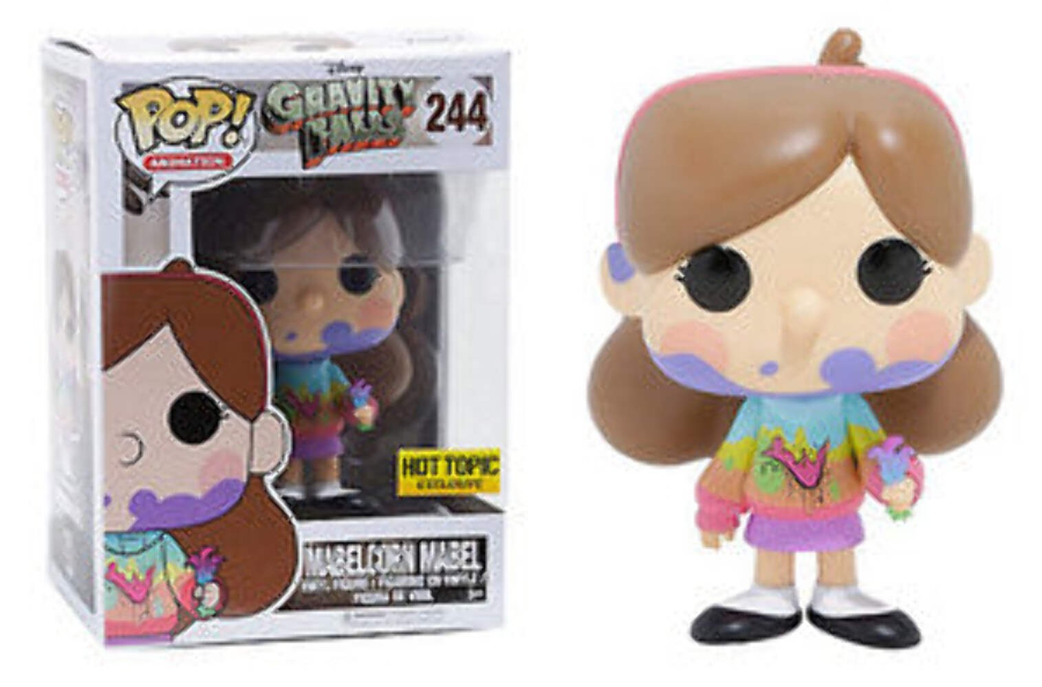 Funko POP! Disney: Animation - Gravity Falls - Mabelcorn Mabel (Hot Topic)(Damag