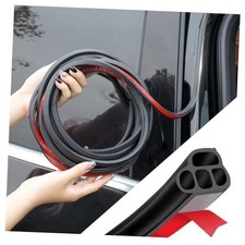 Car Door Rubber Seal Strip,Double Layer L Shape Automotive Weather 32.8Ft