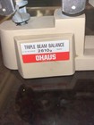 Vintage YOhaus Triple Beam Balance Scale 2610g 700/800 Series w/3 Weight Set Lab — photo 2