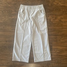 Cat  Jack Girls  Light Gray Comfy Large Joggers 10/12 w/ Pockets Elastic Waist