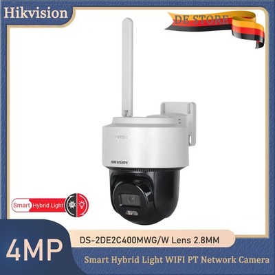 Hikvision DS-2DE2C400MWG/W 4MP WiFi PT Netzwerkkamera Hybrid Licht 2-Wege-Audio