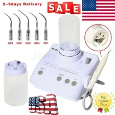 Dental Ultrasonic Piezo Scaler +Handpiece 2*Bottles Fit DTE SATELEC Cavitron D1