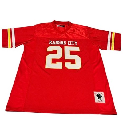 Kopkoc Kansas City Red Mesh Football Jersey Men's XXXL Pro Zone V-Neck