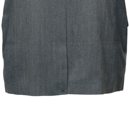 Andrew Fezza Mens Herringbone Blazer 2 Button Sport Coat Jacket (44 Long, Gray) - Picture 7 of 7