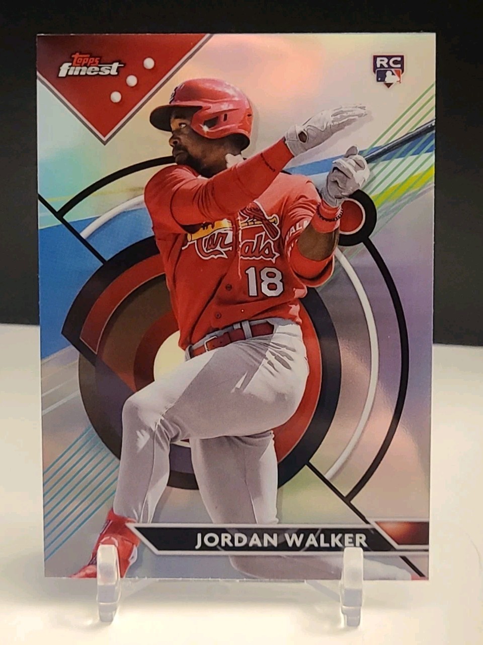 2023 Topps Finest Jordan Walker Refractor #60 RC