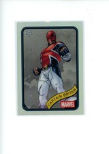 2025 Topps Chrome Marvel Captain Britain #151 Refractor Parallel