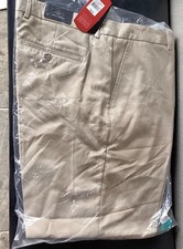 Greg Norman Pro-fit Men s Microfiber Golf Pants Size 38 x 30 Khaki New NWT
