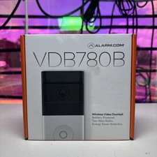 Alarm.com VDB780B Wireless Video Doorbell Wi-Fi 1080p ADC-VDB780B