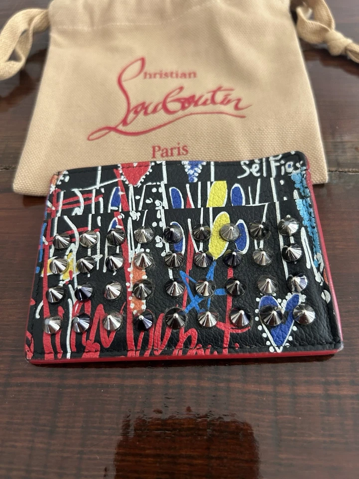 Christian louboutin card Holder Card case. Used Once. C1 - Image 3 of 4