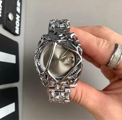 Time steel alabaster watch2 y2k watch | eBay
