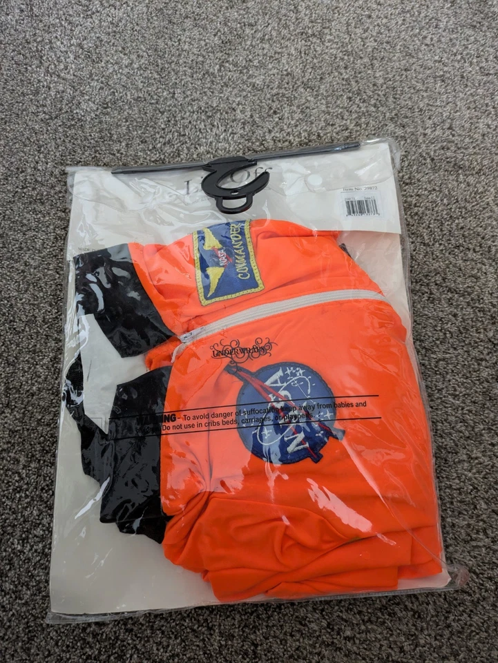 Disfraz de astronauta despegado adulto Foto 3 de 4