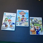 Mario Kart Wii Big Beach Sports Family Party Fitness Fun Nintendo Wii Game Lot