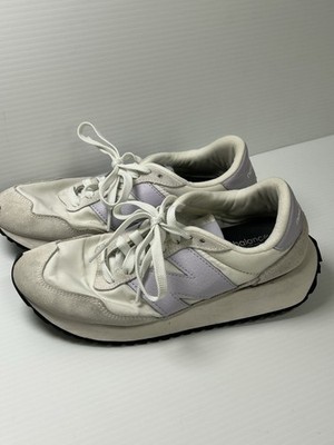New Balance 237 Intelligent Choice WS237YD Women s 7.5 White Purple Sneakers