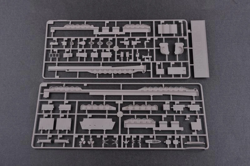 Kit de buque de guerra de plástico trompetista 1:350 modelo 05629 portaaviones USS Ranger CV-4 Foto 3 de 4