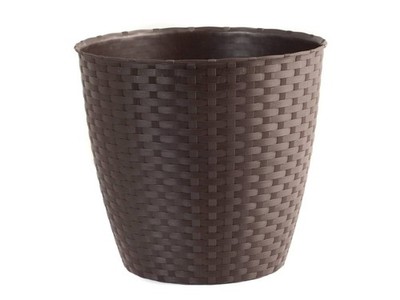 Übertopf 'Natural' CM 24 Mocha Brown Stefanplast