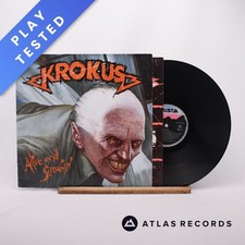 Krokus Alive And Screamin' LP Album Vinyl Record 1986 208 025 Arista - VG+/VG+