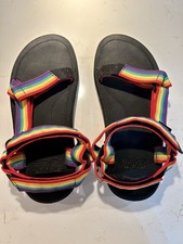 Teva Hurricane XLT 2 Pride Rainbow Kids Sandals Youth Size 4 Athletic Hiking