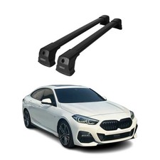 Dachtr�ger Gep�cktr�ger f�r BMW 2er F44 2019-2024 Grundtr�ger Alu Schwarz 2x