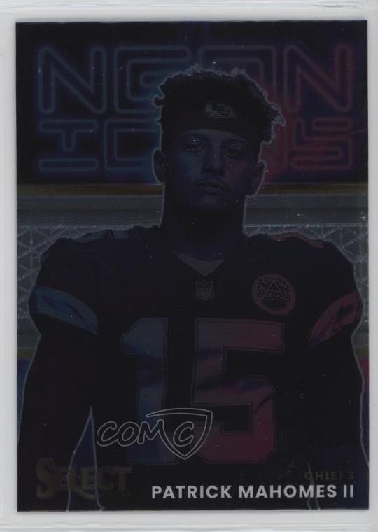 2022 Panini Select Neon Icons Patrick Mahomes II #NI-3