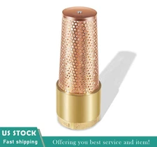 2" One-Way Brass Foot Valve w ZEBRA MUSSEL Strainer Fits Irrigation Water Pumps