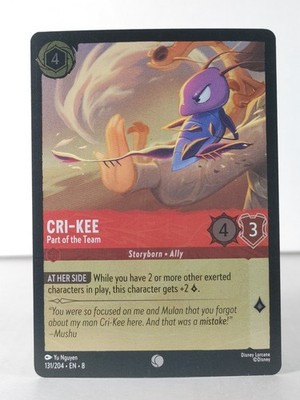 Cri Kee - Part of the Team - Reign of Jafar - 131/204 - Foil - Z