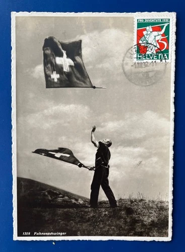 Nice SWITZERLAND 1932 Pro Juventute First Day post card  FDC Sc# B61