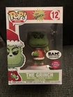 Funko POP! The Grinch BAM Flocked Exclusive Vinyl Figure Dr Seuss 12 In Box