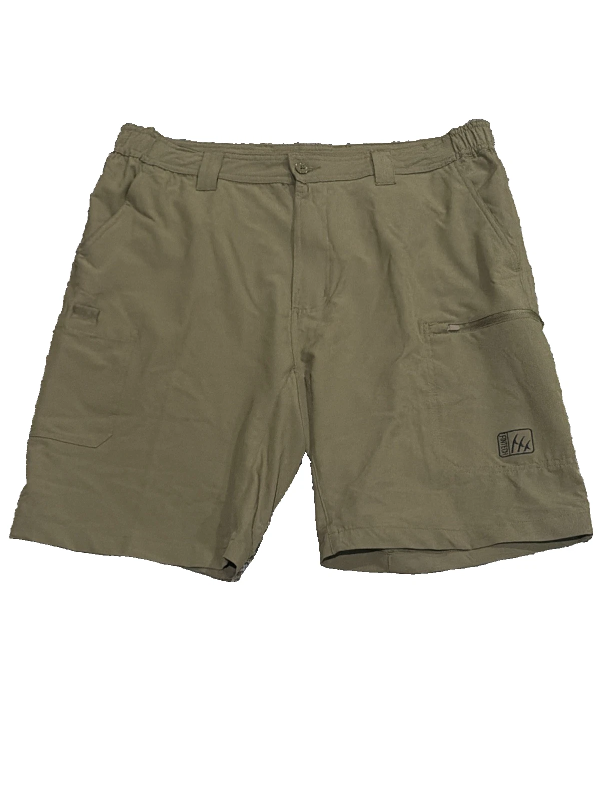 Fintech 10" Submariner Gorpcore Woven Fishing Shorts Size XL *Stretch Wasteband