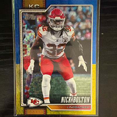 Topps 2026 Nick Bolton Kansas City Chiefs Serial Numbered 014/150 #99