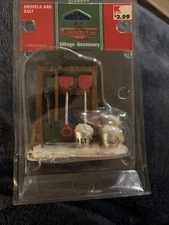 Lemax Village Coventry Cove  Accessory Snow Shovels and Salt