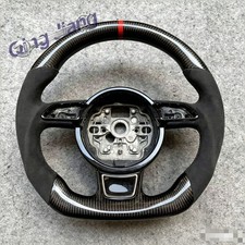 New Alcantara Carbon Fiber Steering Wheel For Audi A7 A5 B8 Rs5 Rs7 S3 S4 New Alcantara Carbon Fiber Steering Wheel For Audi A7 A5 B8 Rs5 Rs7 S3 S4