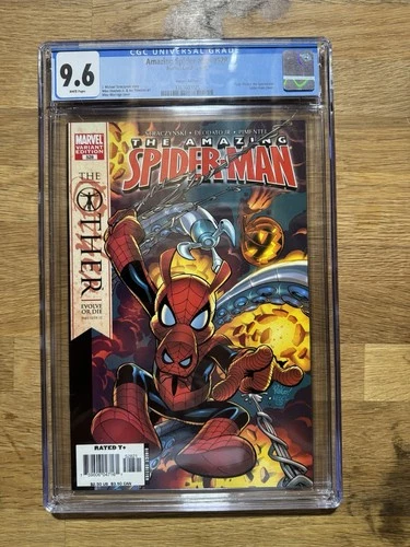 Amazing Spider-Man #528 B Wieringo 1:8 Variant CGC 9.6 2006