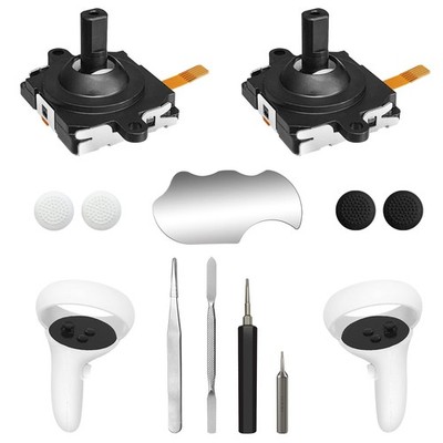 Joystick Kit for Oculus Quest 2/3 Controller, Repair for Meta Quest 2/3 Contr...