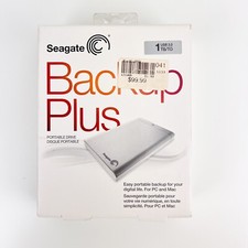 Seagate Backup Plus for Pour MAC Portable Drive 1 TB USB 3.0