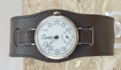 Reloj de pulsera RFA Tavannes 250ª Brigada de Campo Plata Oficiales Militares Primera Guerra Mundial 1918 - Imagen 2 de 15