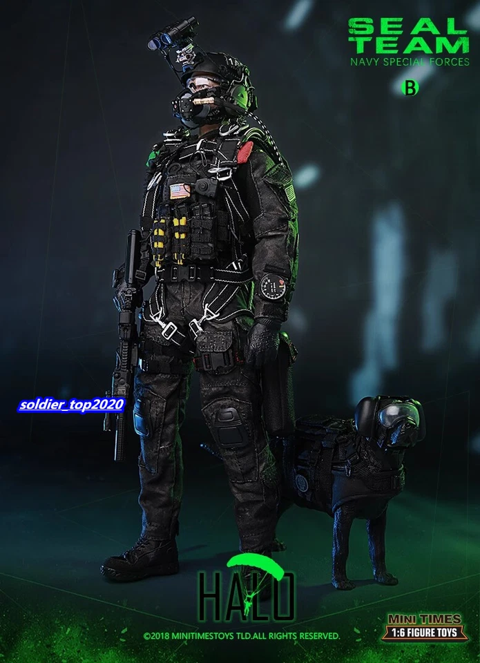 Minitimes Toys M013 1/6 US Navy SEAL Team Fuerzas Especiales Hombre Figura de Acción Juguete Foto 2 de 4