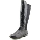 Rampage Ivory Women US 7 Black Knee High Boot Pre Owned Blemish 2204