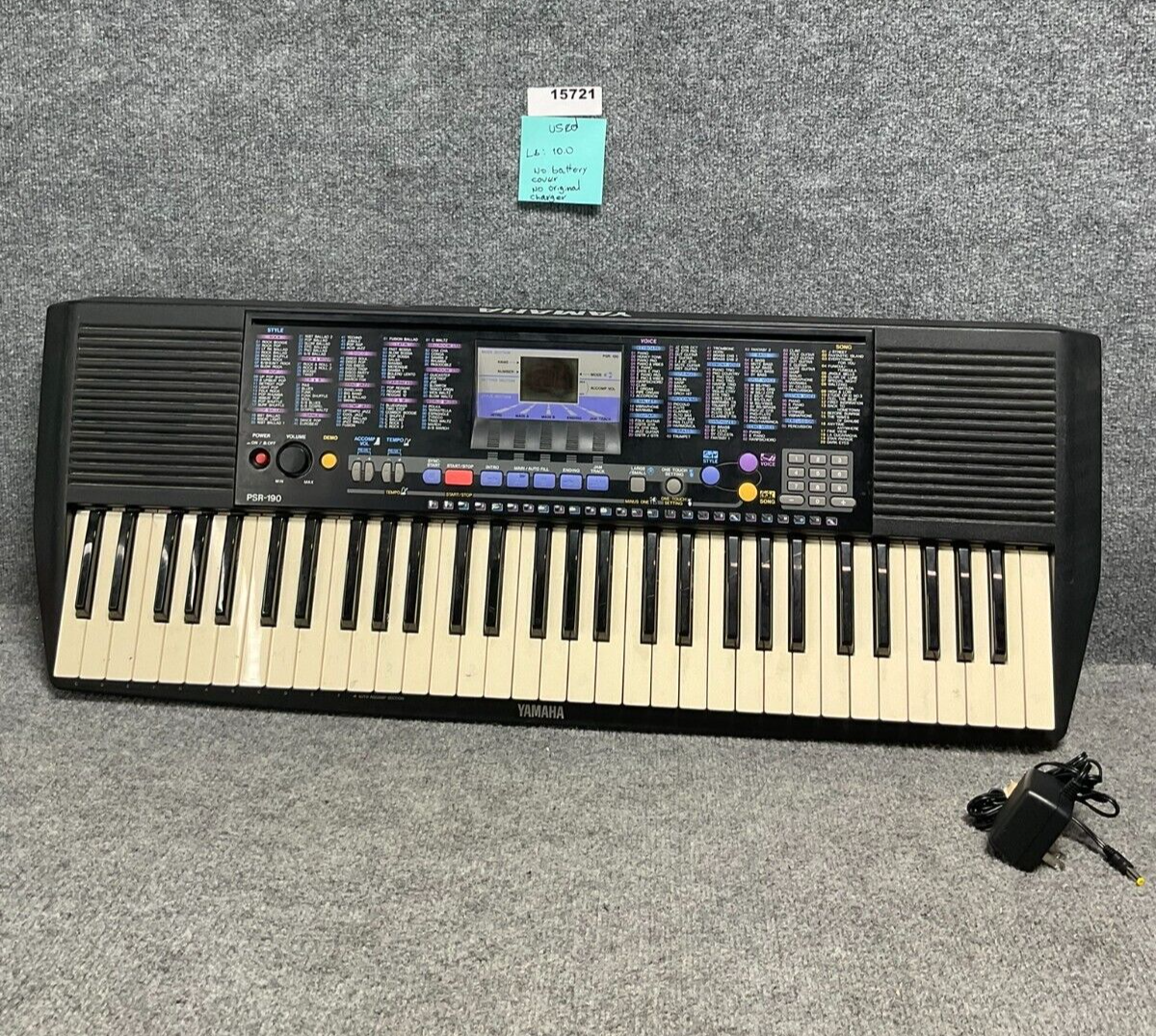 YAMAHA PORTATONE 61鍵 電子キーボード PSR-186 YAMAHA PORTATONE 61鍵