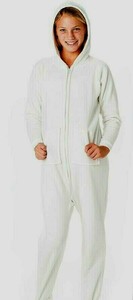 kids white sweat suit