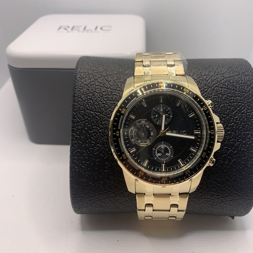 Relic by Fossil ZR15834 Mens Gold 