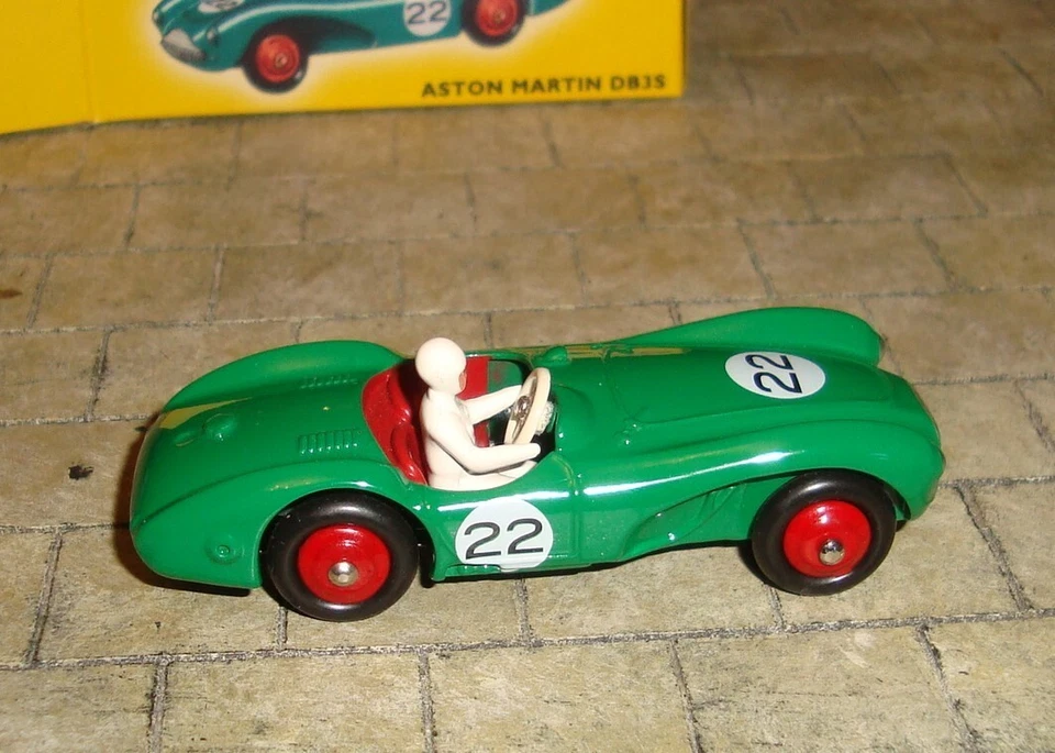 COCHE ASTON MARTIN DB3S - DINKY TOYS 110 - REPRODUCCIÓN DEAGOSTINI c2018 Foto 4 de 4