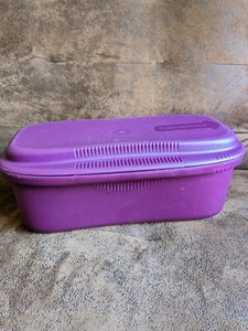 Tupperware Mauve 6776 Nudelkocher 1,9L Mikrowelle Purple Pasta Steamer