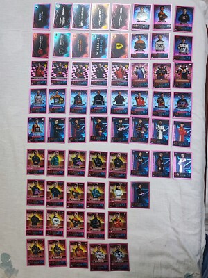 F1 Topps 2023 Turbo Attax PINK Mirror PARALLELS X 64 verschiedene Karten Set