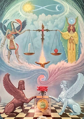 New/Sealed, Zodiac LIBRA Johfra Bosschart Art Poster 15x21", Astrological Sign