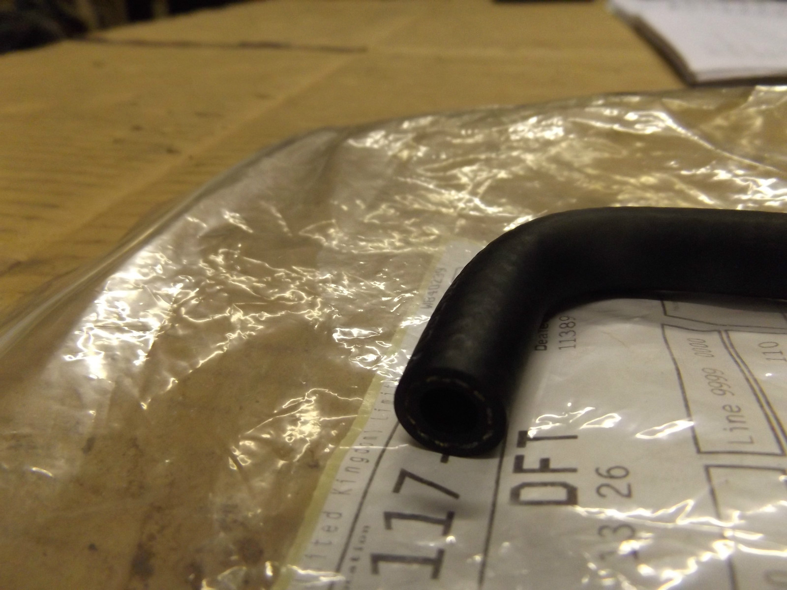 New Genuine Mercedes Benz OM668 Cylinder Head Hose A1294761326 M49  